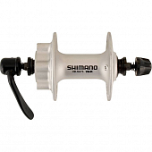 Втулка передняя под диск Shimano HB-M475 (6 болтов), silver