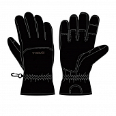 Перчатки Brugi ZD1R, black