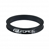 Проставочное кольцо Force фрезерованное 1 1/8" 5mm, black