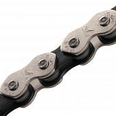 Цепь 1ск. KMC K1 WIDE с замком 110зв, silver/black