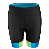 Велошорты Force Wms Victory с памперсом, black/blue