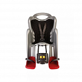 Велокресло детское Bellelli Mr Fox B-Fix Silk Grey