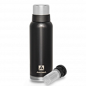 Термос Арктика 106-1200C питьевой с ситечком, black