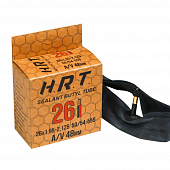 Велокамера с наполнителем от проколов 26" авто ниппель H.R.T. 26x1.95-2.125 A/V 48mm
