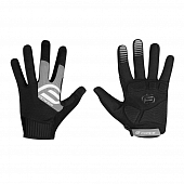 Велоперчатки длинные Force MTB Power, black/grey