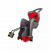 Велокресло детское Bellelli Mr Fox B-Fix, dark grey