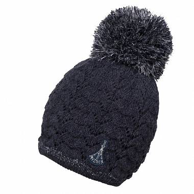 Шапка Phenix Wms Aurora Knit Hat with Pon-Pon, dark navy