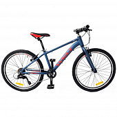 Велосипед Welt 24" Peak Rigid, blue/gray