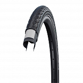 Велопокрышка 700x32C Schwalbe Delta Cruiser Plus Puncture Guard HS431 светоотр. Green Comp