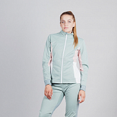 Куртка тренировочная Nordski Wms Pro, ice mint/soft pink