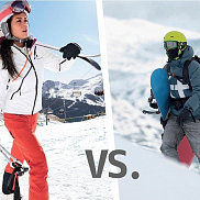 Здоровье + удовольствие: выбираем между лыжами и сноубордом