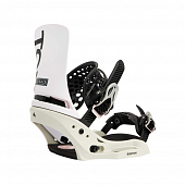 Крепления сноубордические Burton Wms Lexa X Est, white/gray/logo