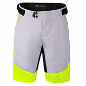 Велошорты MTB Force Storm с памперсом, grey/fluo